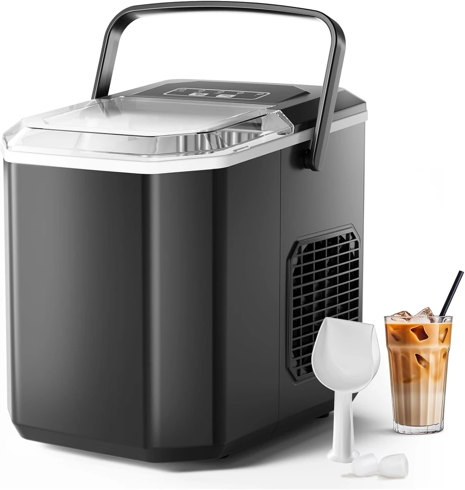 Vpcok Direct ledo kubelių gaminimo aparatas, 12 kg per 24 val., 1,5 l talpa, HZB-12/G