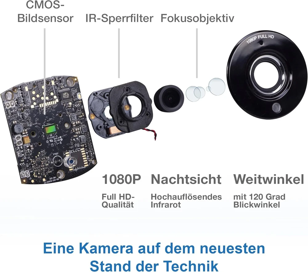 VTech vaizdo auklė su Wi-Fi, 5 colių HD ekranu, 1080p kamera VM901-1W