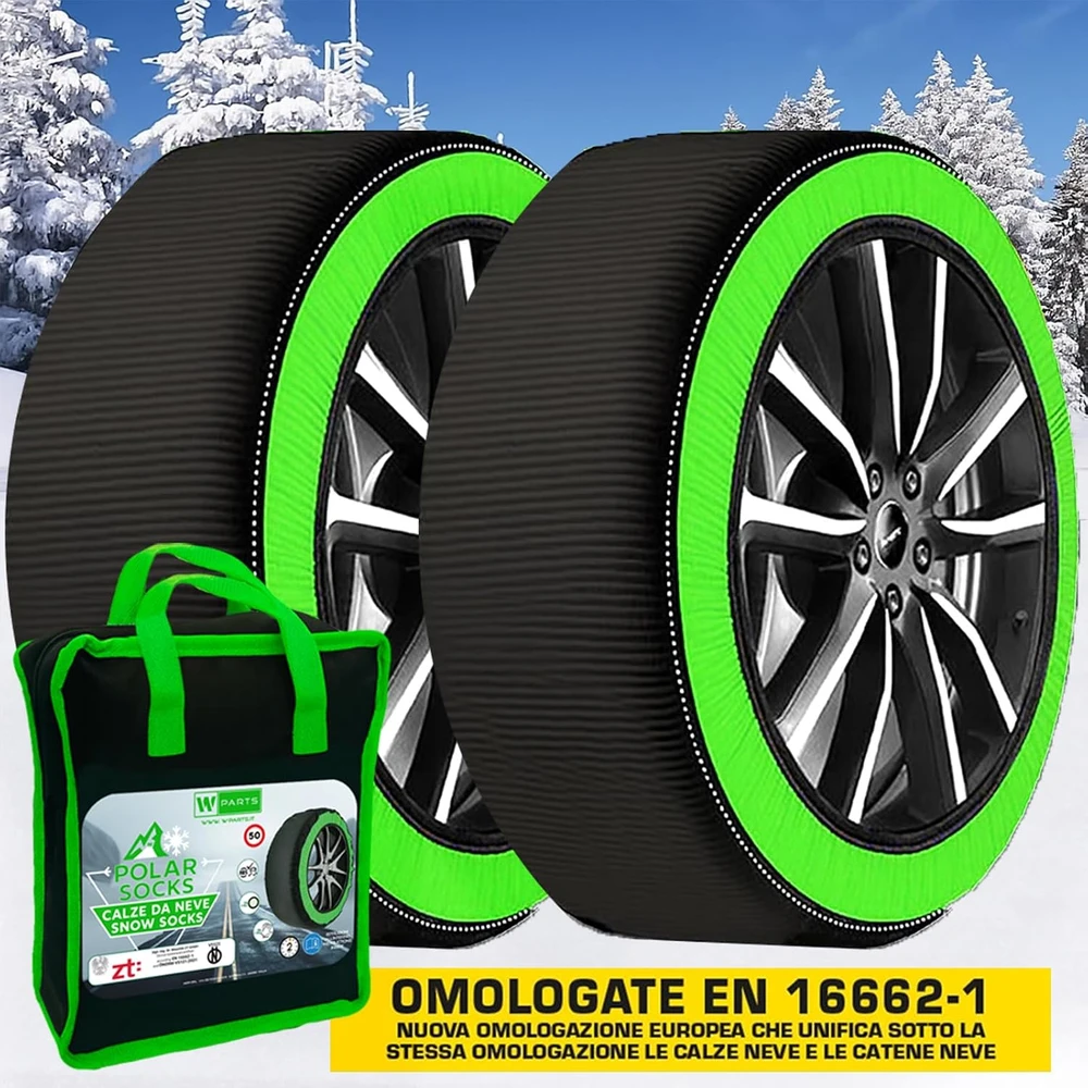 W-Parts sniego kojinės automobiliams Arctic Socks S, EN 16662-1:2020, 68071
