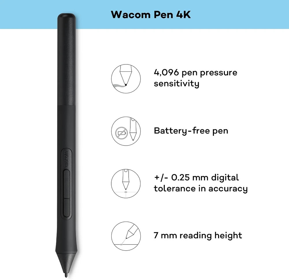 Wacom Intuos M Juodas