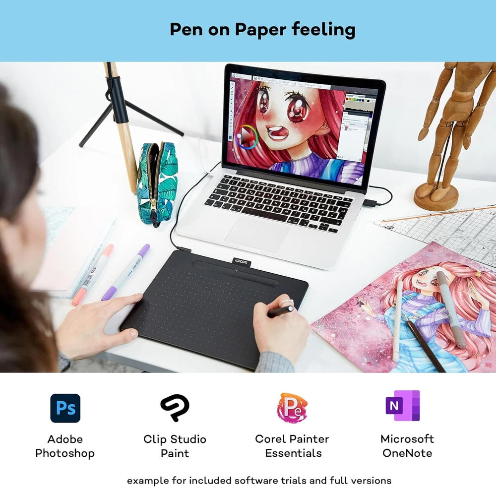 Wacom Intuos M Juodas
