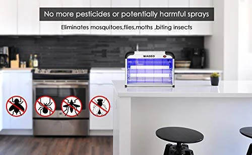 WADEO elektrinė vabzdžių naikinimo lempa 20 W su UV 365 nm, OD0286DE-MDDE