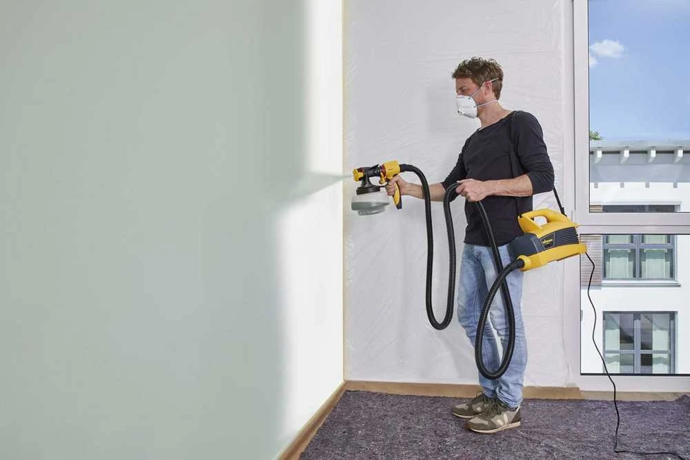 Wagner W 690 FLEXiO dažymo purkštuvas, 630 W, 1800/800 ml talpos bakeliai