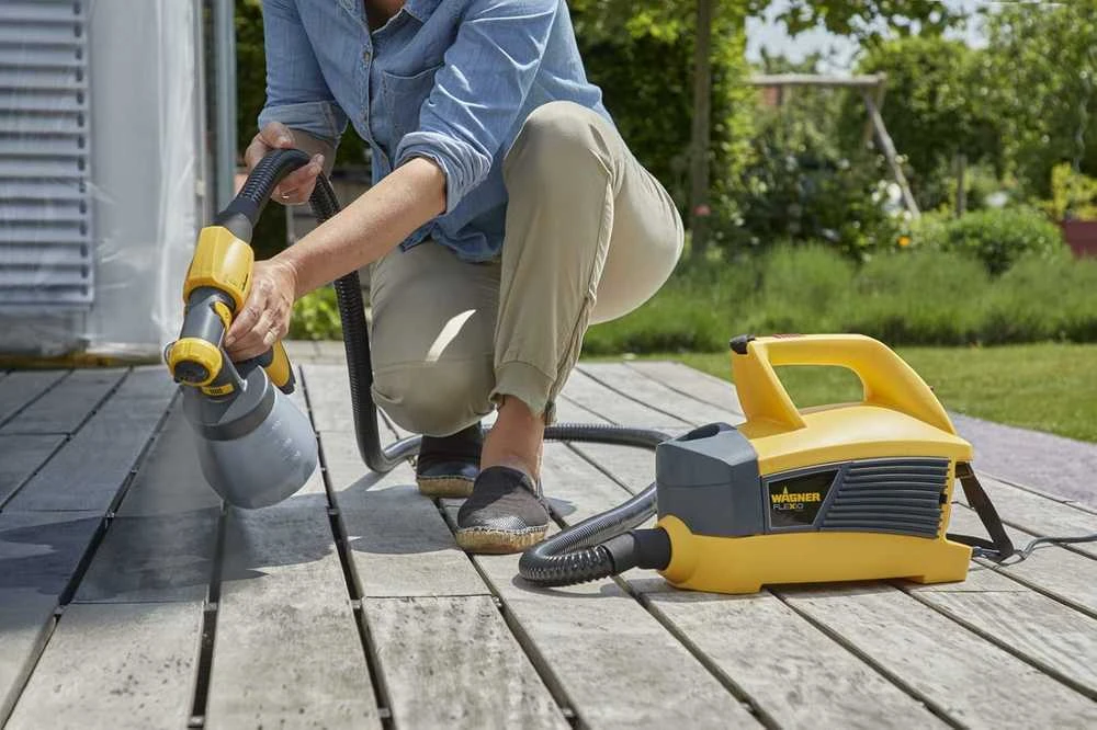 Wagner W 690 FLEXiO dažymo purkštuvas, 630 W, 1800/800 ml talpos bakeliai