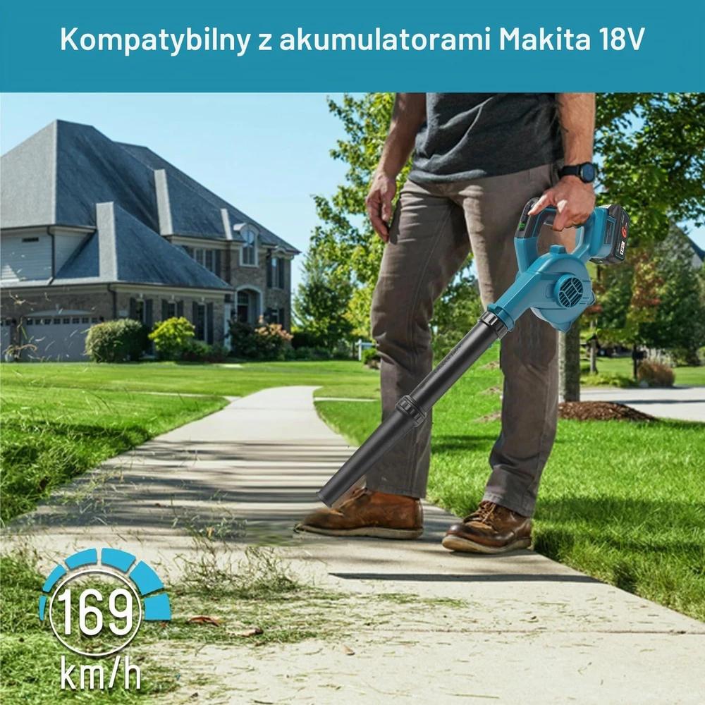 Waitley akumuliatorinis lapų pūstuvas 18 V, iki 169 km/h, YN8010