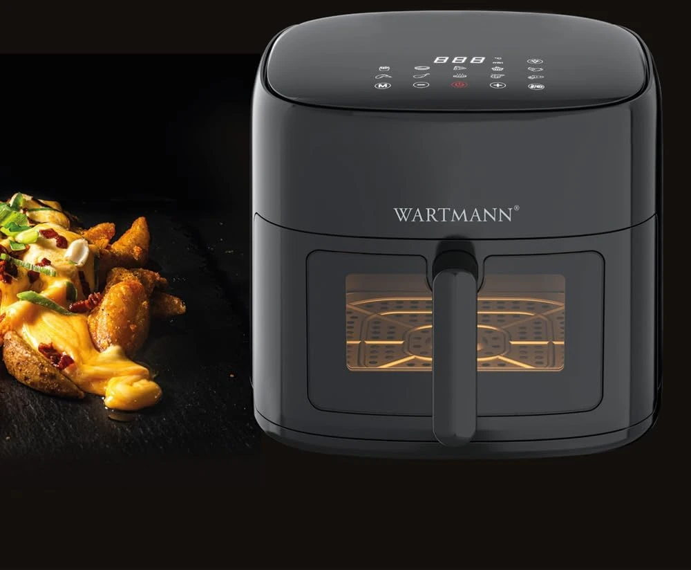Wartmann karšto oro gruzdintuvė 6 l, 1500 W su keraminiu indu WM2408