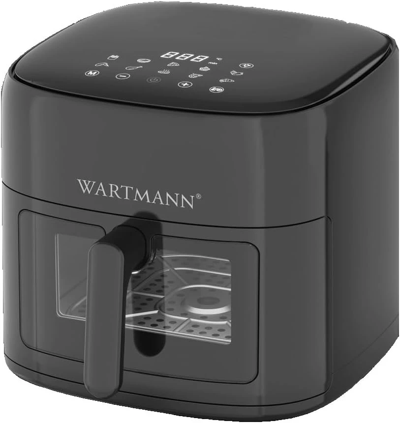Wartmann karšto oro gruzdintuvė 6 l, 1500 W su keraminiu indu WM2408