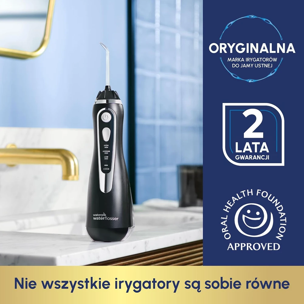 Waterpik WP-582 juoda