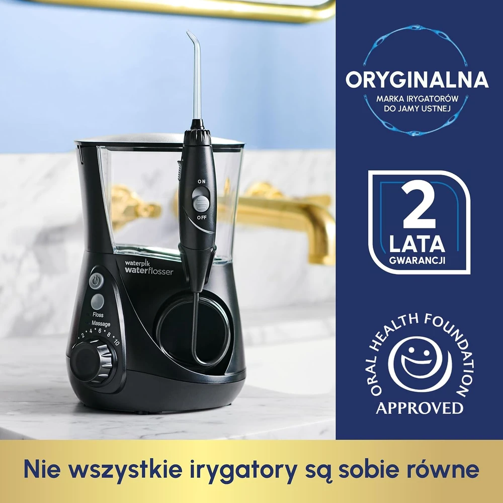 Dantų šepetėlis Waterpik WP-662 juoda
