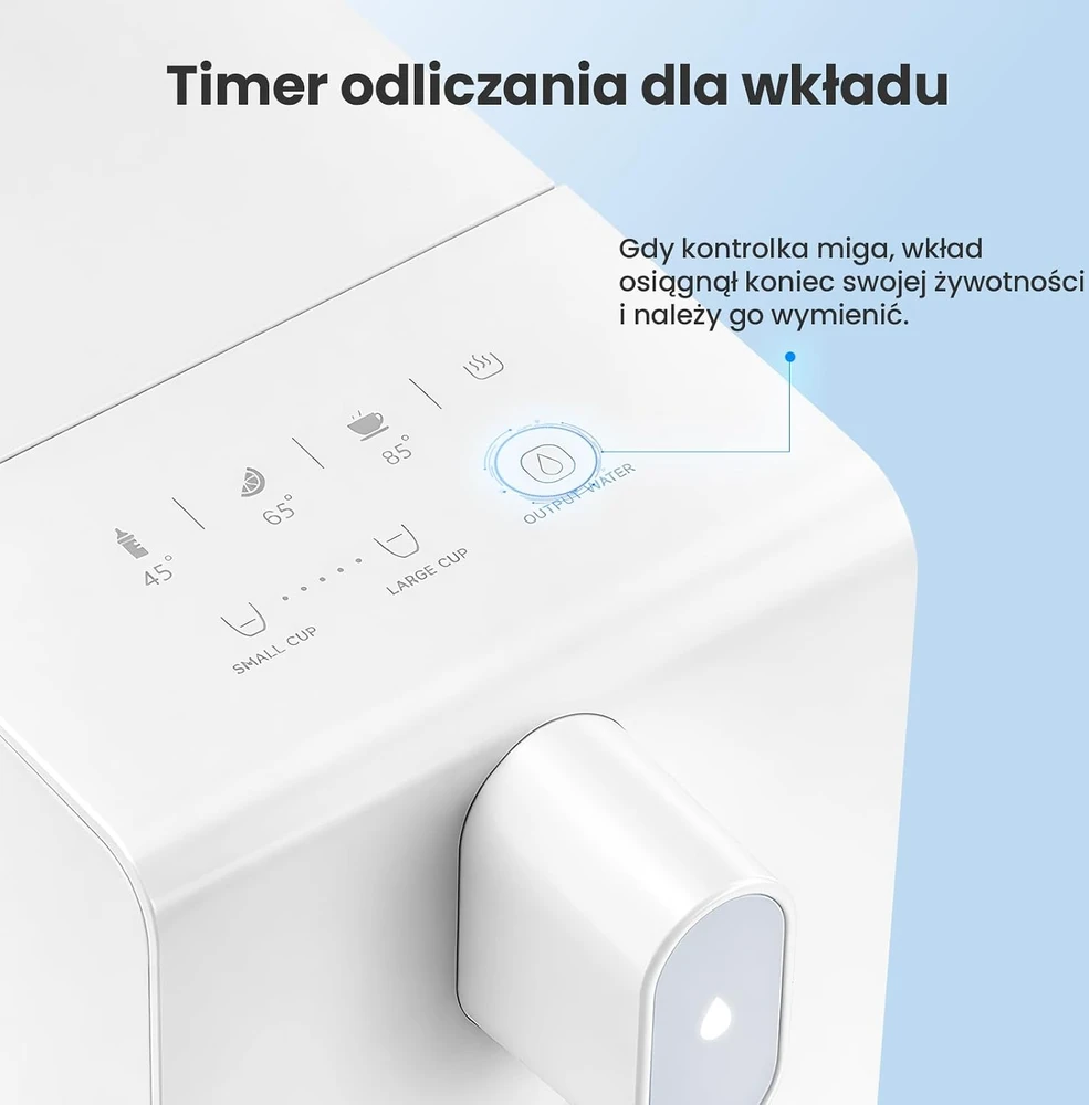 Watus karšto vandens dozatorius su filtravimu, 2000 W, 3,4 l, WD160