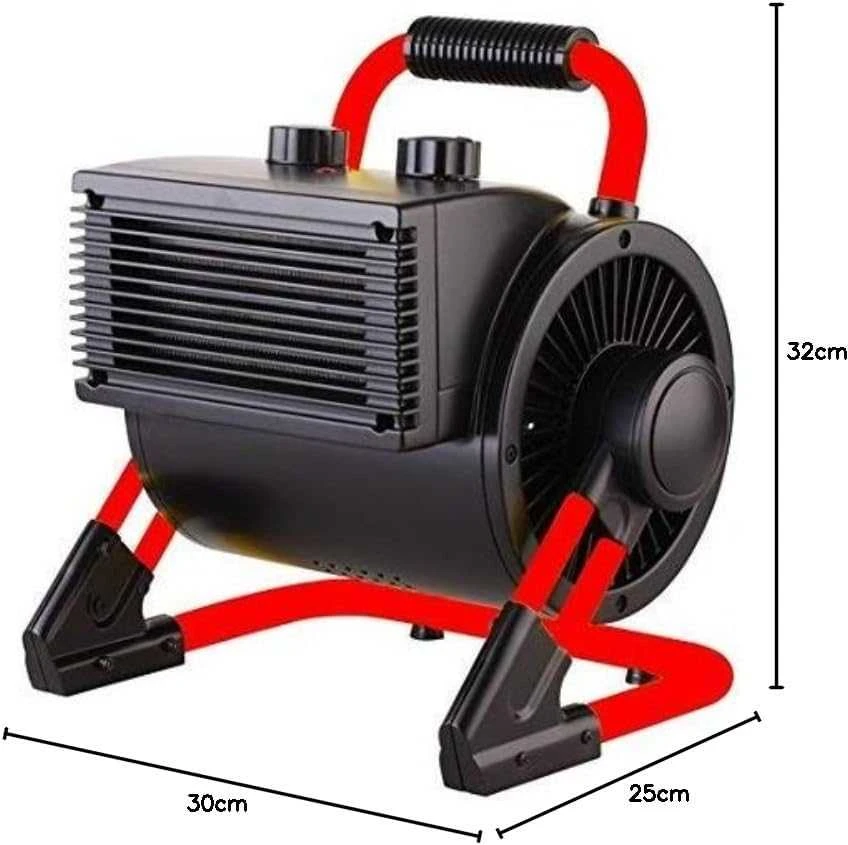 WDH sieninis elektrinis oro šildytuvas, 2000 W, reguliuojama temperatūra, WDH-BGP02