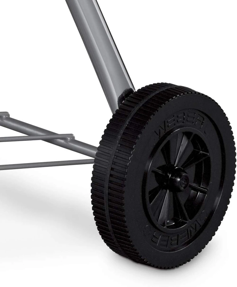 Weber anglinis grilis su emaliuotu dangčiu, 47 cm kepimo paviršius, juodas, 1231004