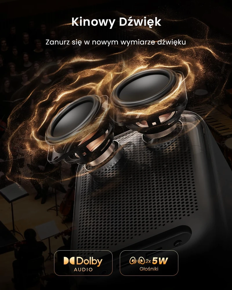 WEMAX išmanusis projektorius Full HD 1080p, 500 ISO lm, Google TV, VP04
