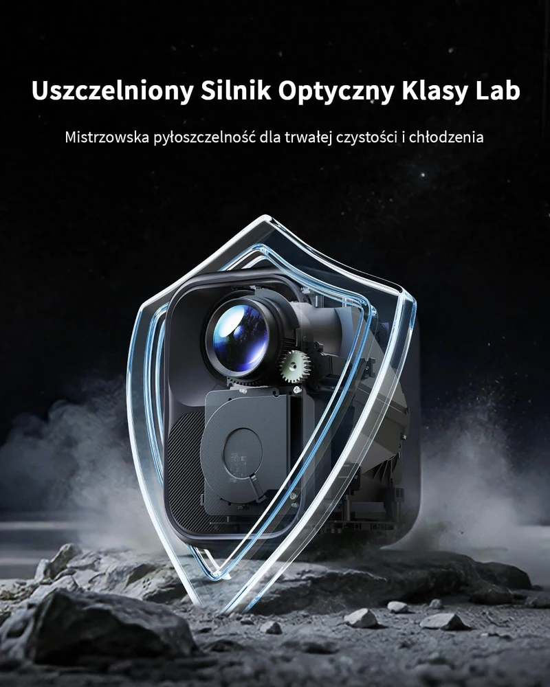 WEMAX nešiojamasis Full HD projektorius su Google TV, Bluetooth ir Wi-Fi VP03