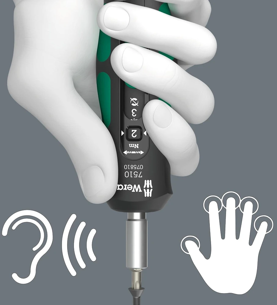 Wera dviratininko dinamometrinis atsuktuvas 2–6 Nm, 7 vnt., 05075850001