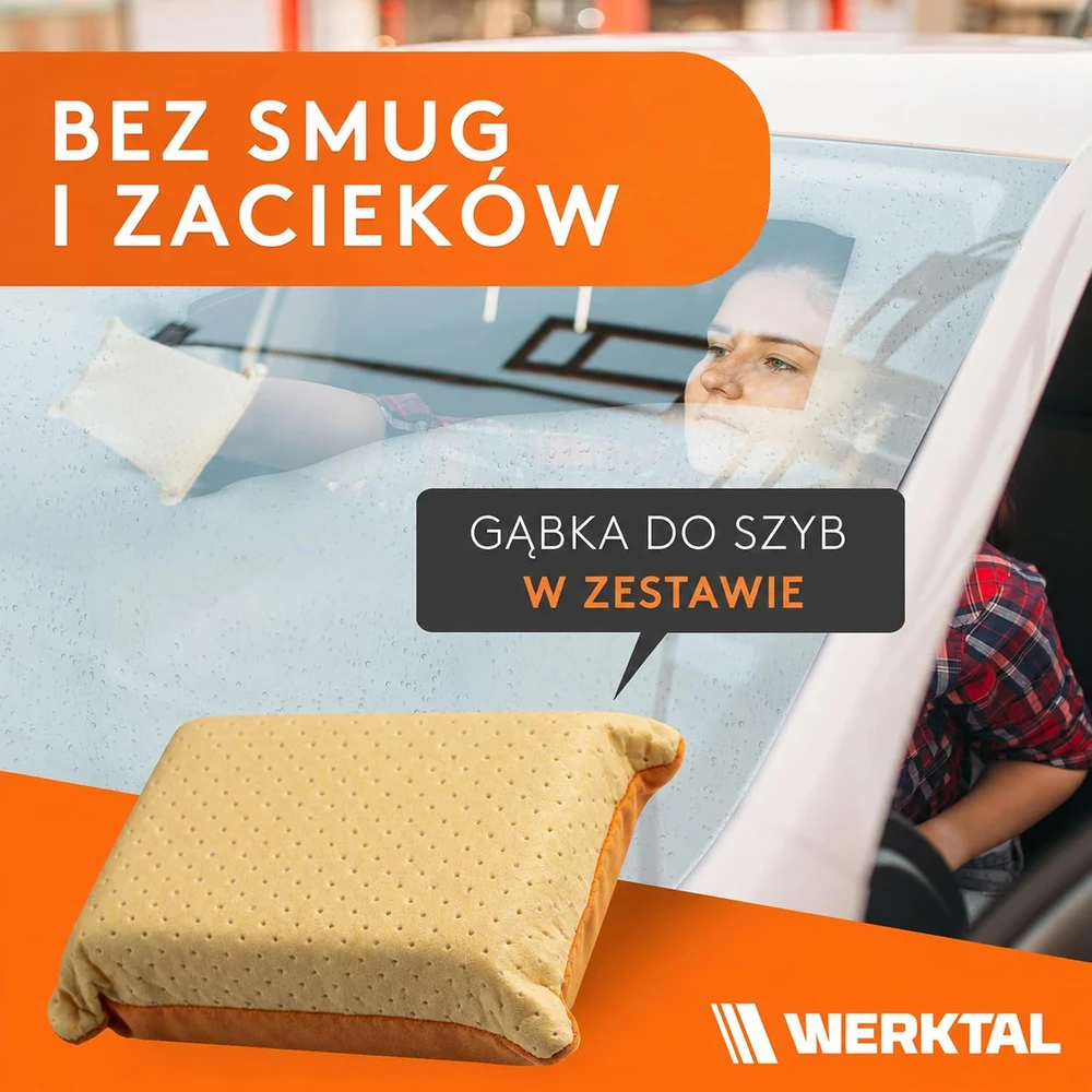 WERKTAL teleskopinis automobilinis ledo grandiklis su sniego šluota WER-EK1000-01