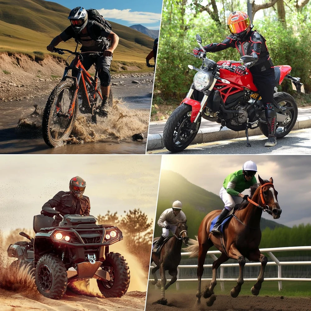 WILDKEN motokroso apsauginė striukė su šarvais, PVC, Lycra, EVA, unisex, NFS-001