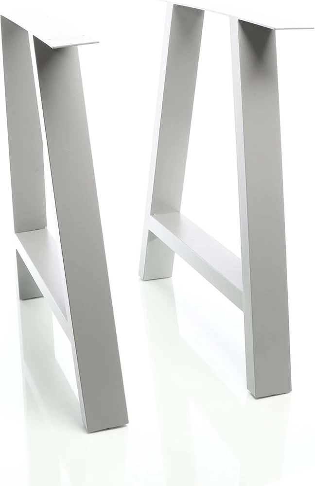 Wiltec A formos plieninės stalo kojos, 2 vnt., 70 x 72 cm, modelis 63263