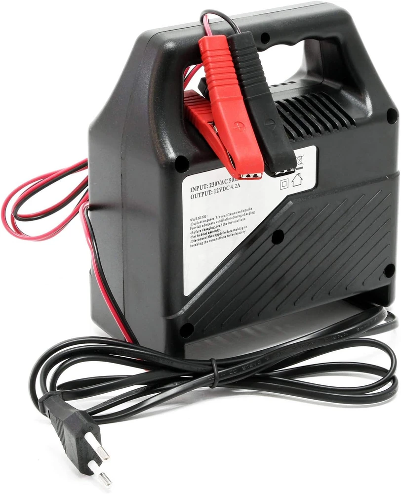 Wiltec akumuliatorių įkroviklis automobiliams 6 V/12 V 6 A 64 W 51977