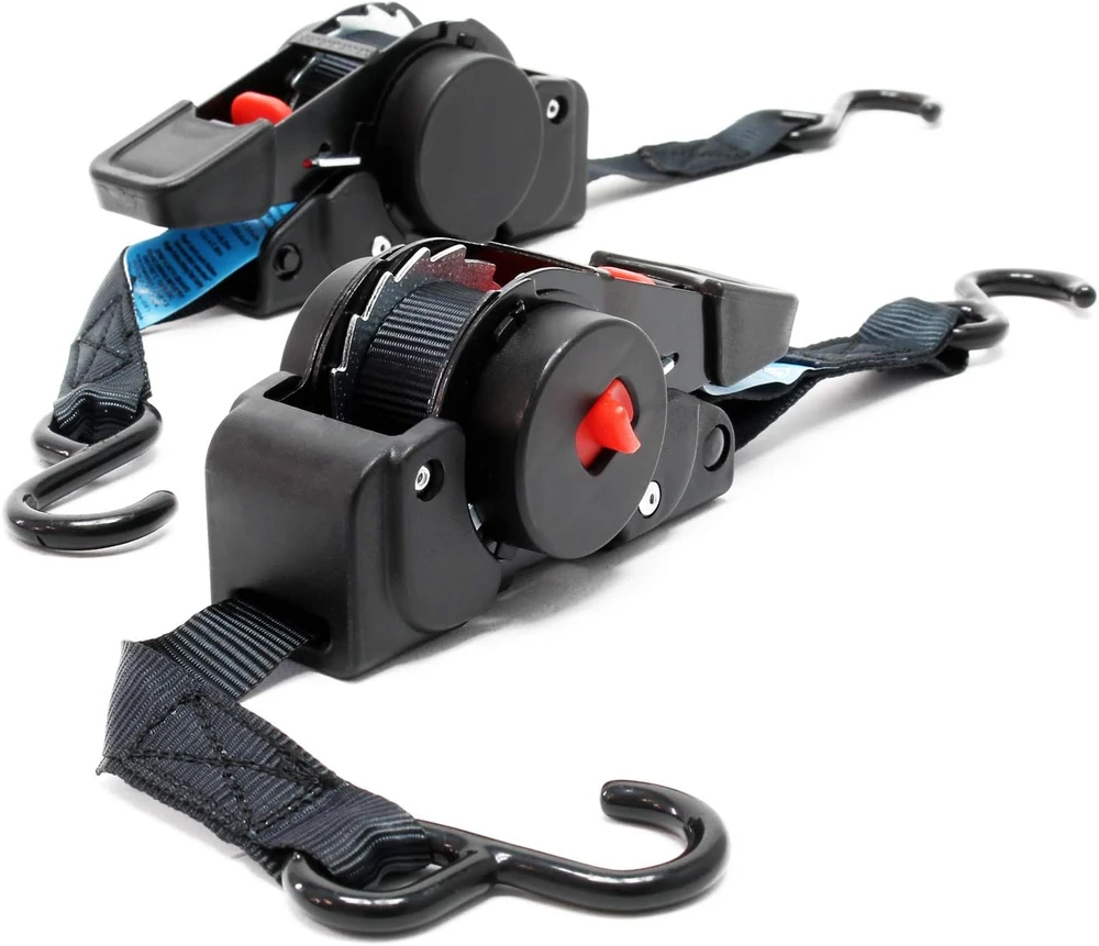 Wiltec automatiniai krovinio tvirtinimo diržai su reketu 100 daN, 4 vnt., 0,2–2 m, 61886