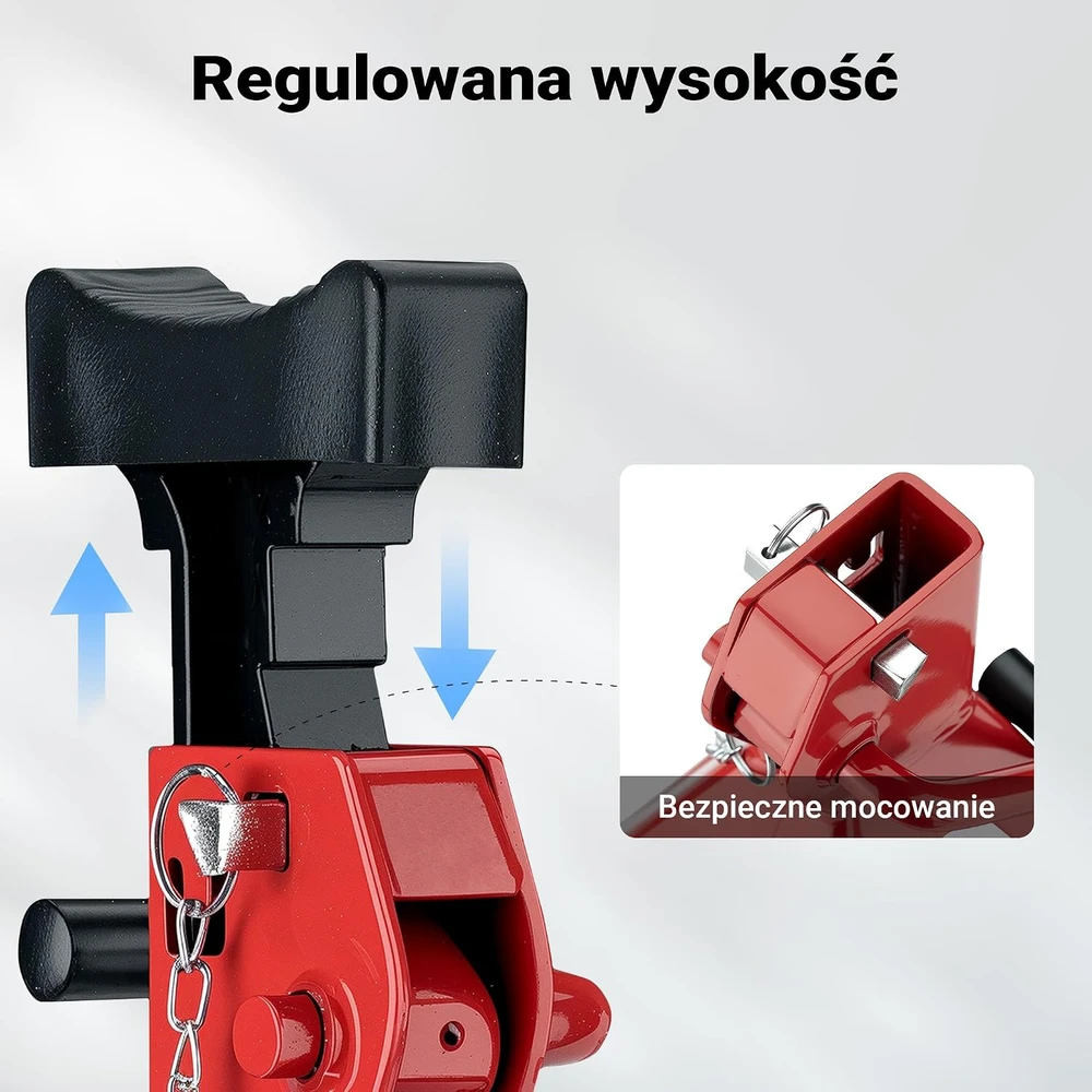 Wiltec automobiliniai atraminiai stovai 3 t, 290–425 mm, 2 vnt., 65307