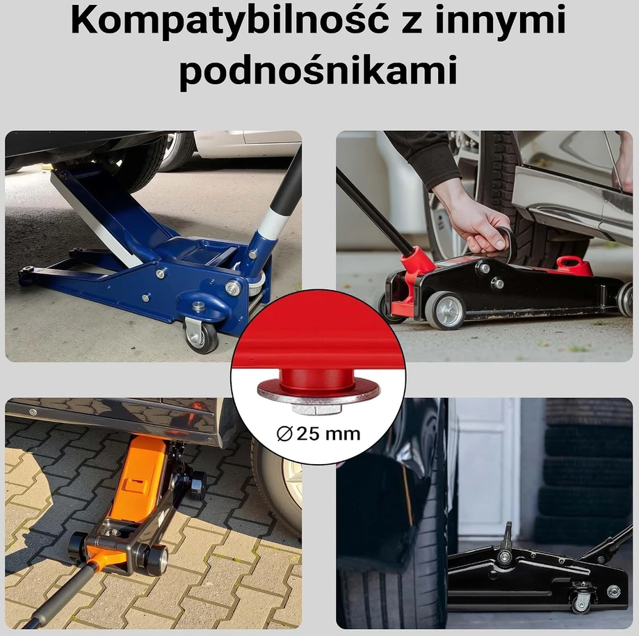 Wiltec automobilinio keltuvo skersinė sija 2000 kg su reguliuojamomis guminėmis atramomis 63855