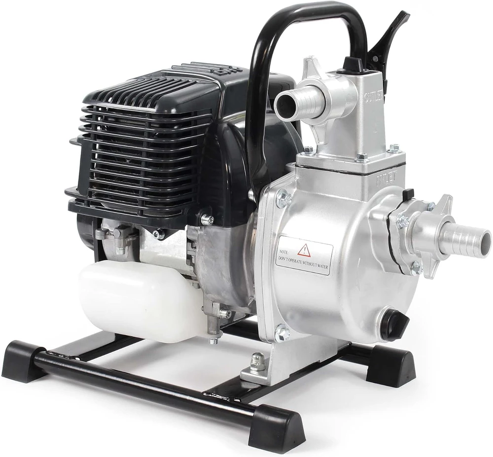 Wiltec benzininis vandens siurblys 1 kW, 8000 l/h, 30 m, modelis 64770