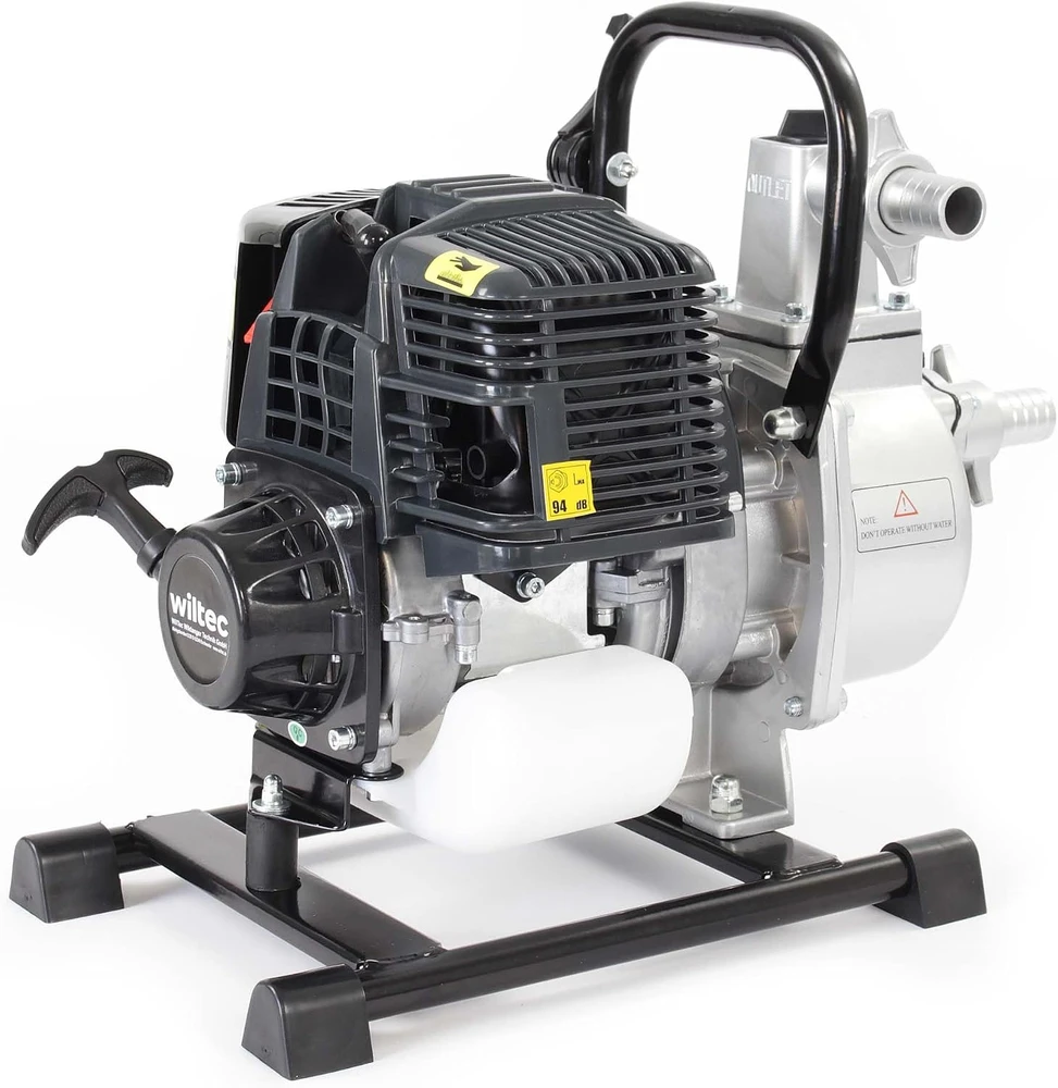Wiltec benzininis vandens siurblys 1 kW, 8000 l/h, 30 m, modelis 64770