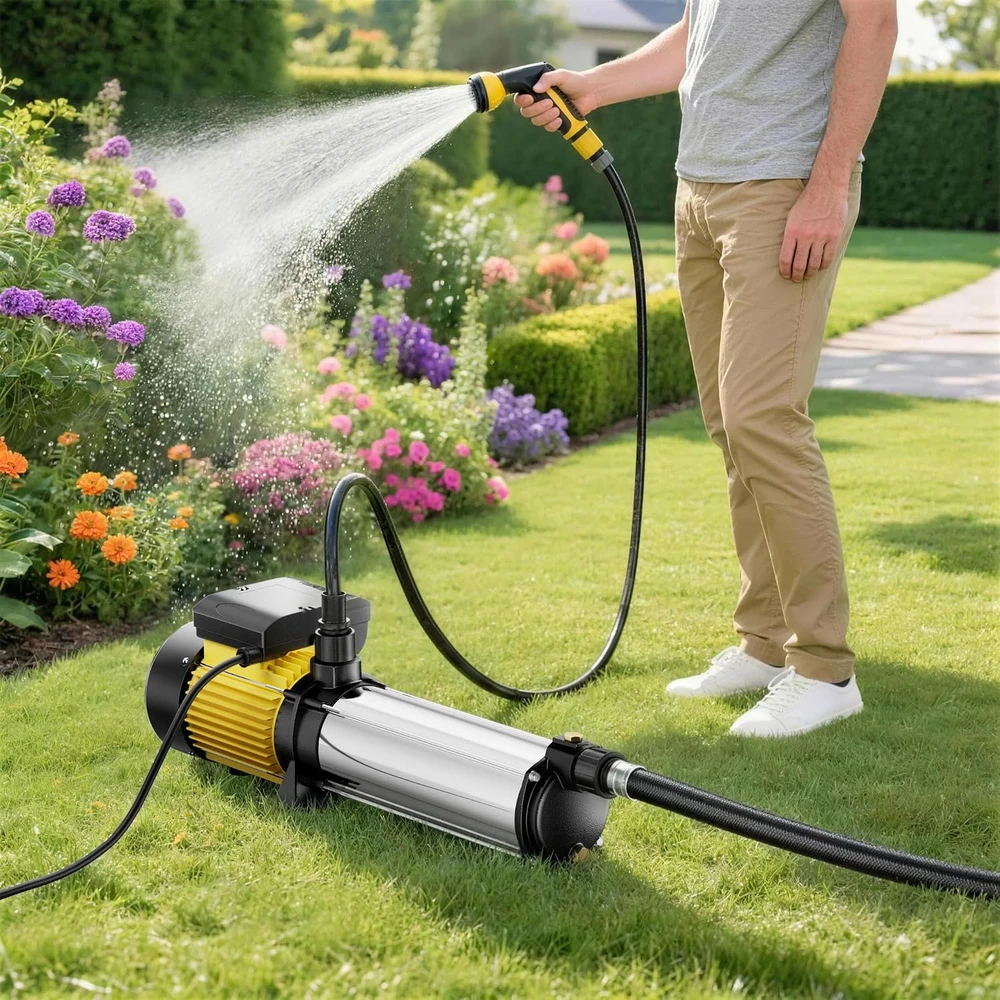 Wiltec daugiapakopis išcentrinis vandens siurblys 2200 W, 9000 l/h, 105 m, 51547