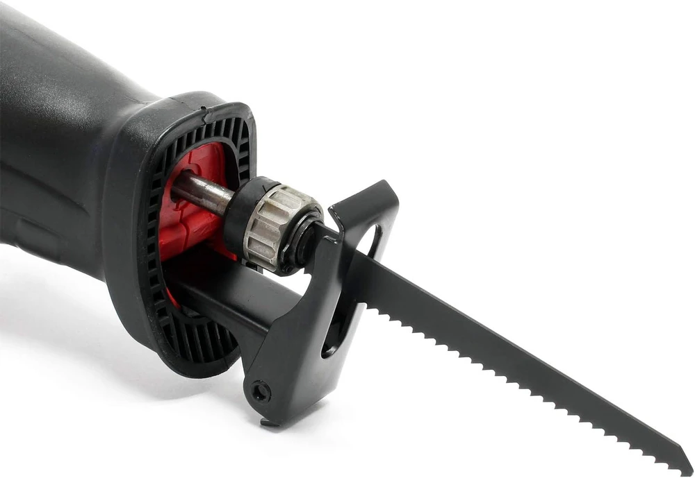 Wiltec elektrinis tiesinis pjūklas 900 W su SDS sistema, 115 mm pjovimo gyliu, modelis 61076