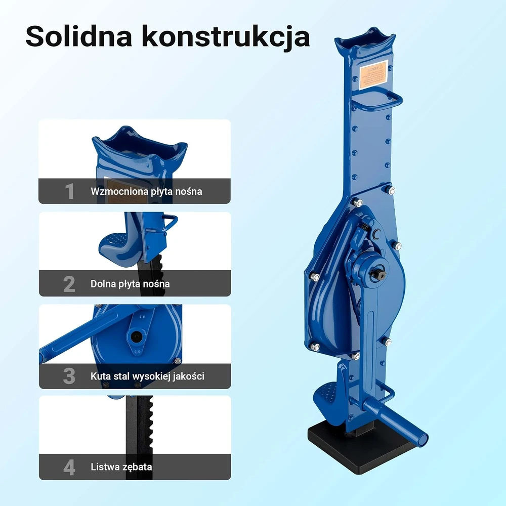 Wiltec geležinkelinis rankinis keltuvas 3000 kg, kėlimo aukštis 350 mm, modelis 64722