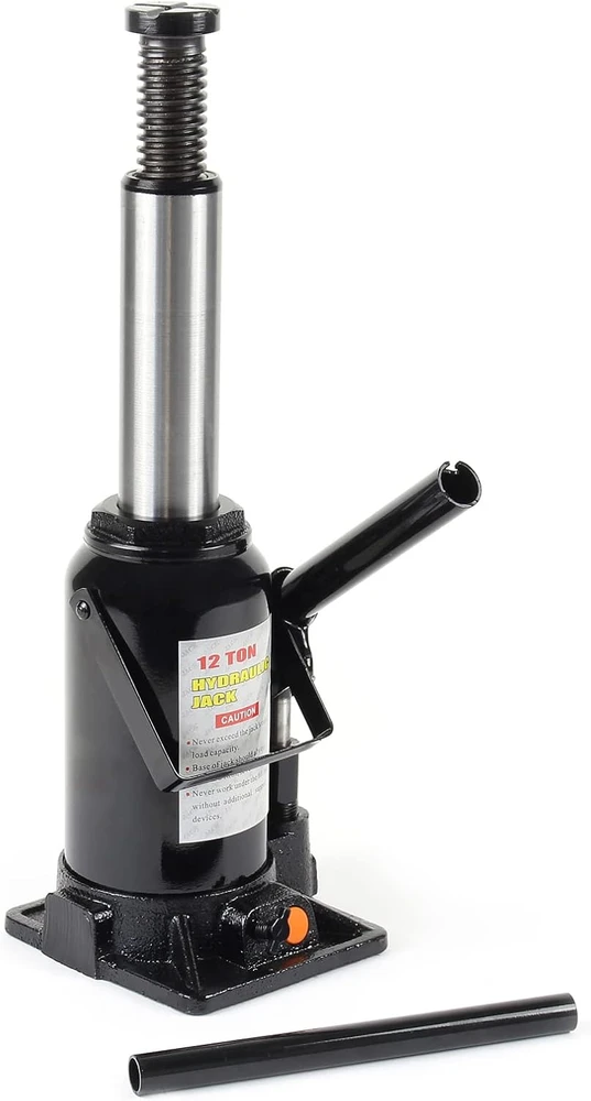 Wiltec hidraulinis butelinis keltuvas 12 t, 215–400 mm, modelis 61332
