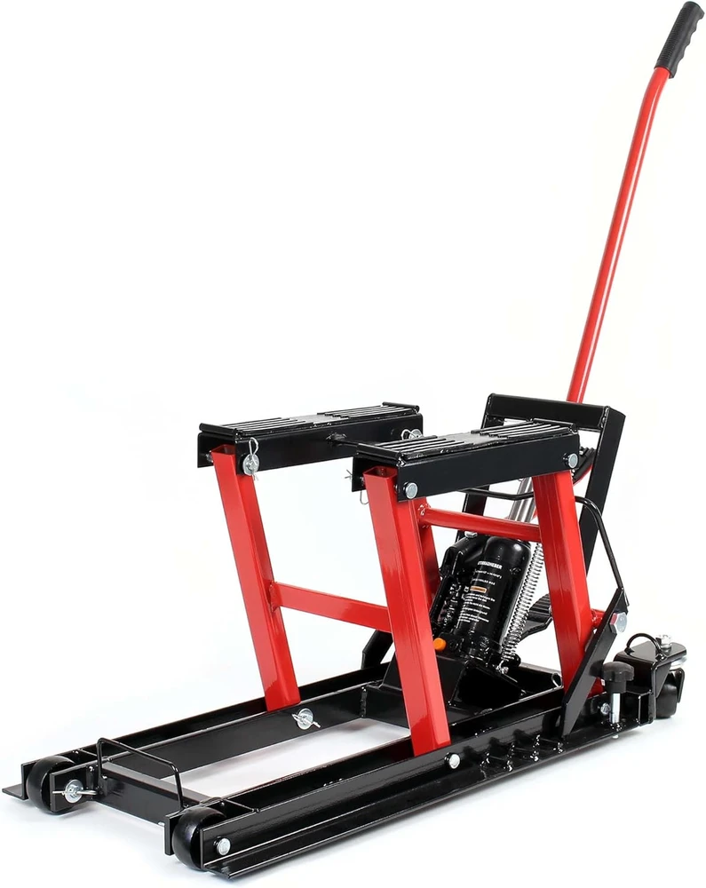 Wiltec hidraulinis motociklų ir ATV keltuvas, 680 kg keliamoji galia, reguliuojamas aukštis, 50799