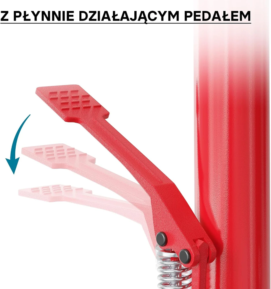 Wiltec hidraulinis pavarų dėžės keltuvas 500 kg, 110–190 cm, modelis 62420