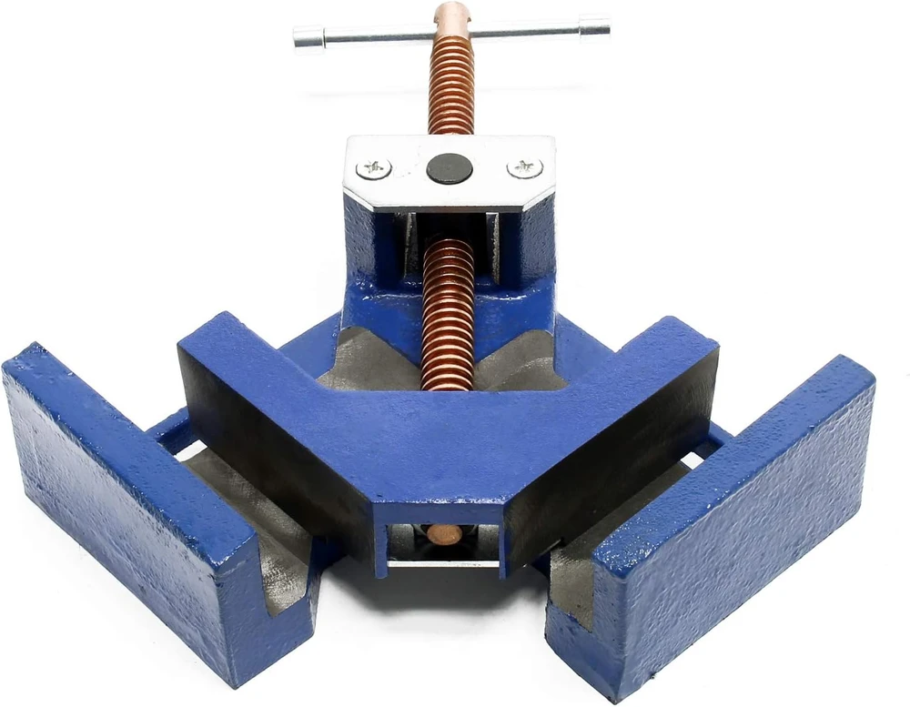 Wiltec kampinis suvirinimo spaustuvas 100 mm žandikauliais ir 60 mm tvirtinimo gyliu, 51370