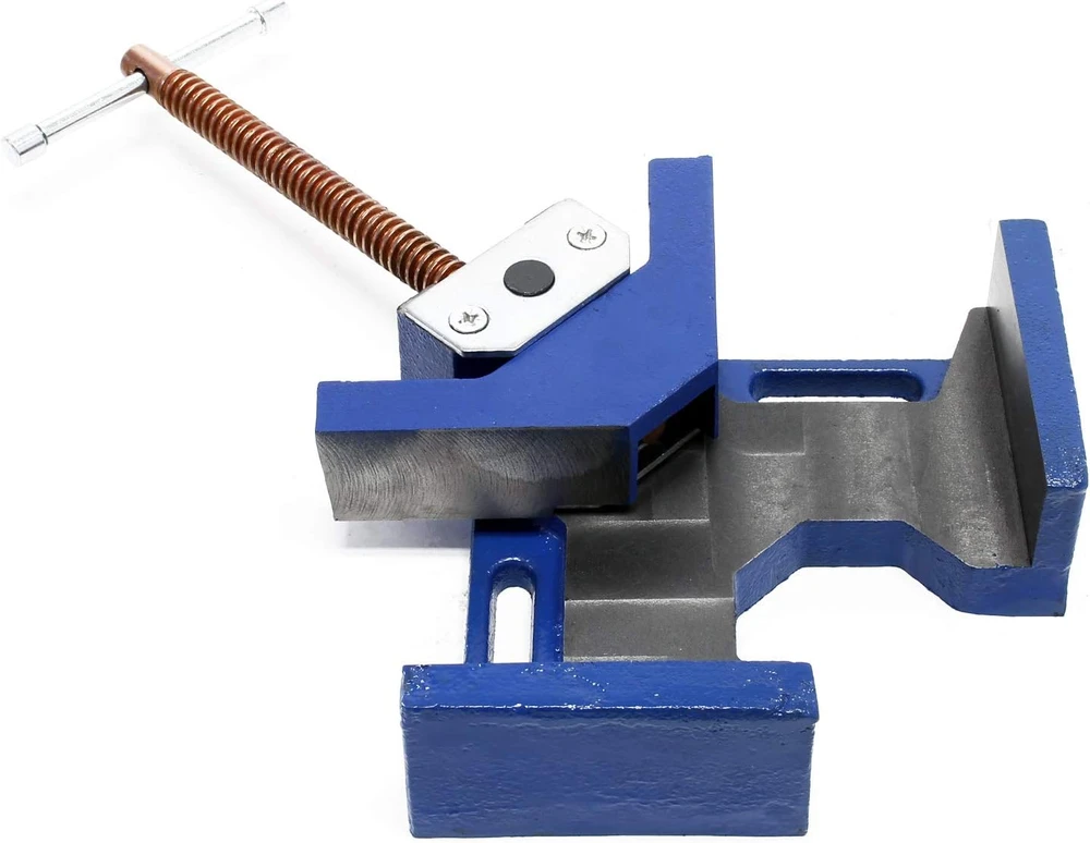 Wiltec kampinis suvirinimo spaustuvas 100 mm žandikauliais ir 60 mm tvirtinimo gyliu, 51370