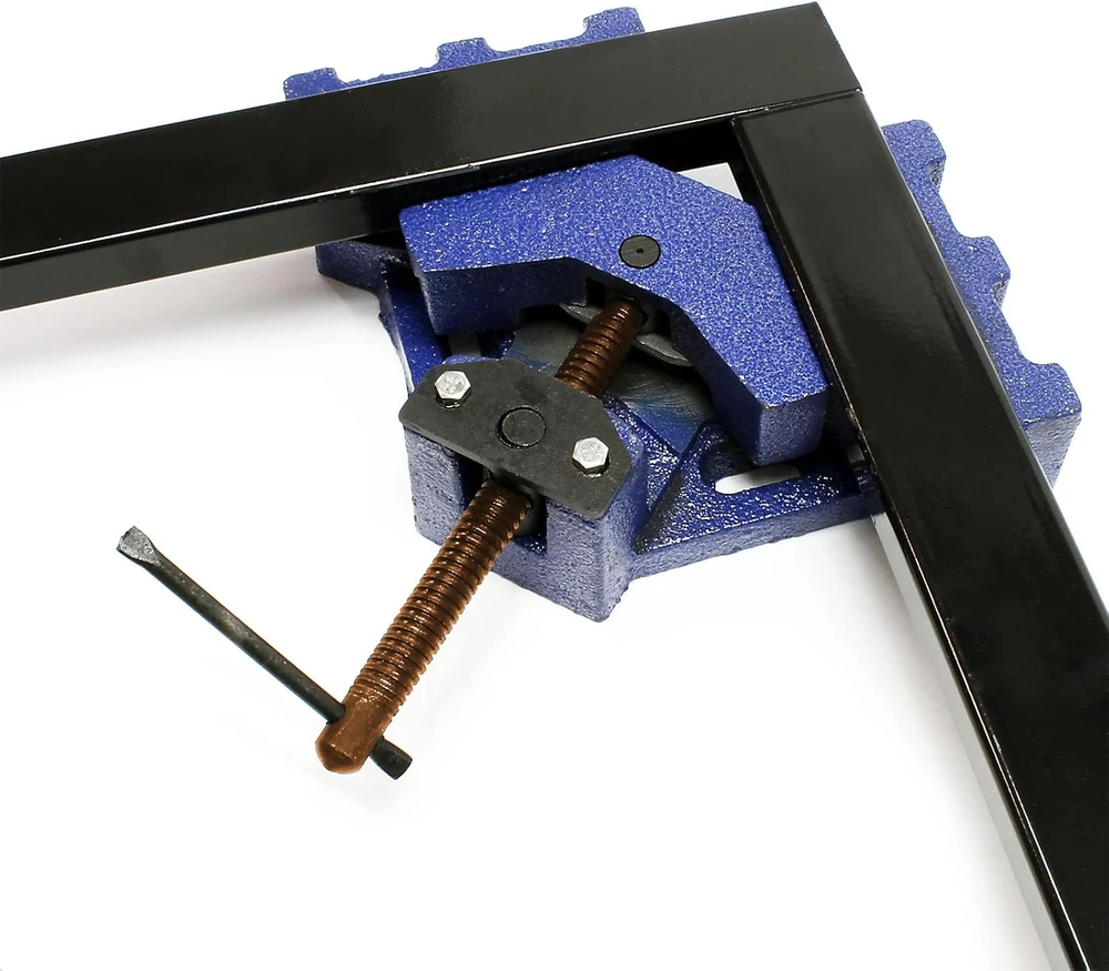 Wiltec kampinis suvirinimo spaustuvas 100 mm žandikauliais ir 60 mm tvirtinimo gyliu, 51370