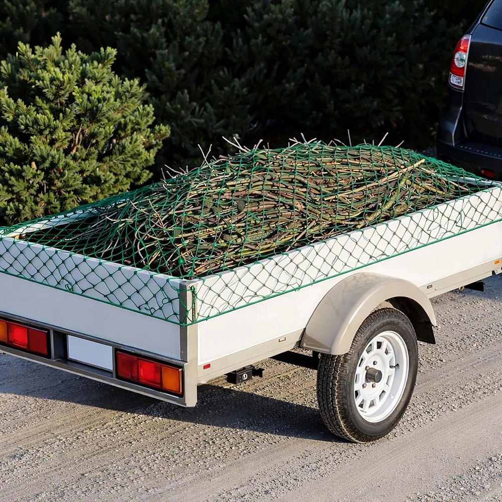 Wiltec krovinio tvirtinimo tinklas priekabai 4 x 2 m, 45 x 45 mm akutės, 62920