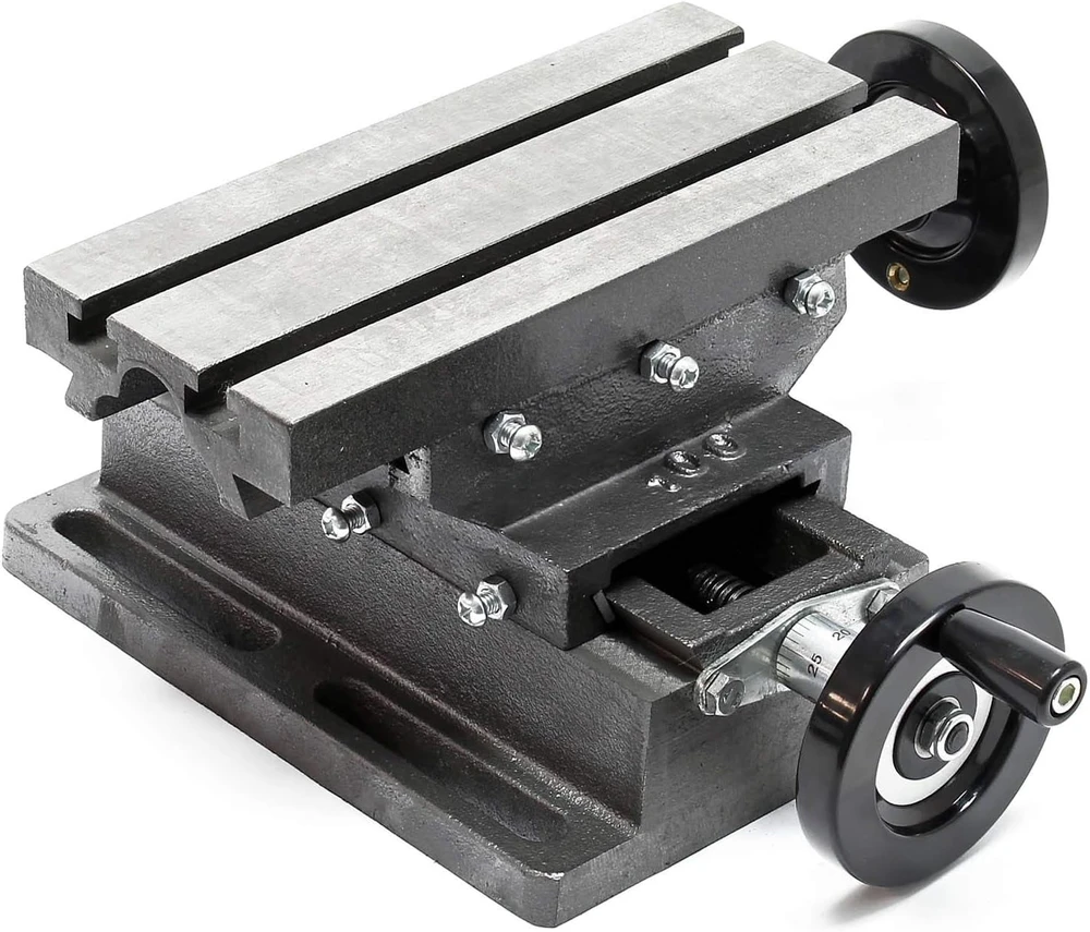 Wiltec kryžminis frezavimo stalas 220x100 mm, X 120 mm, Y 90 mm, 61009