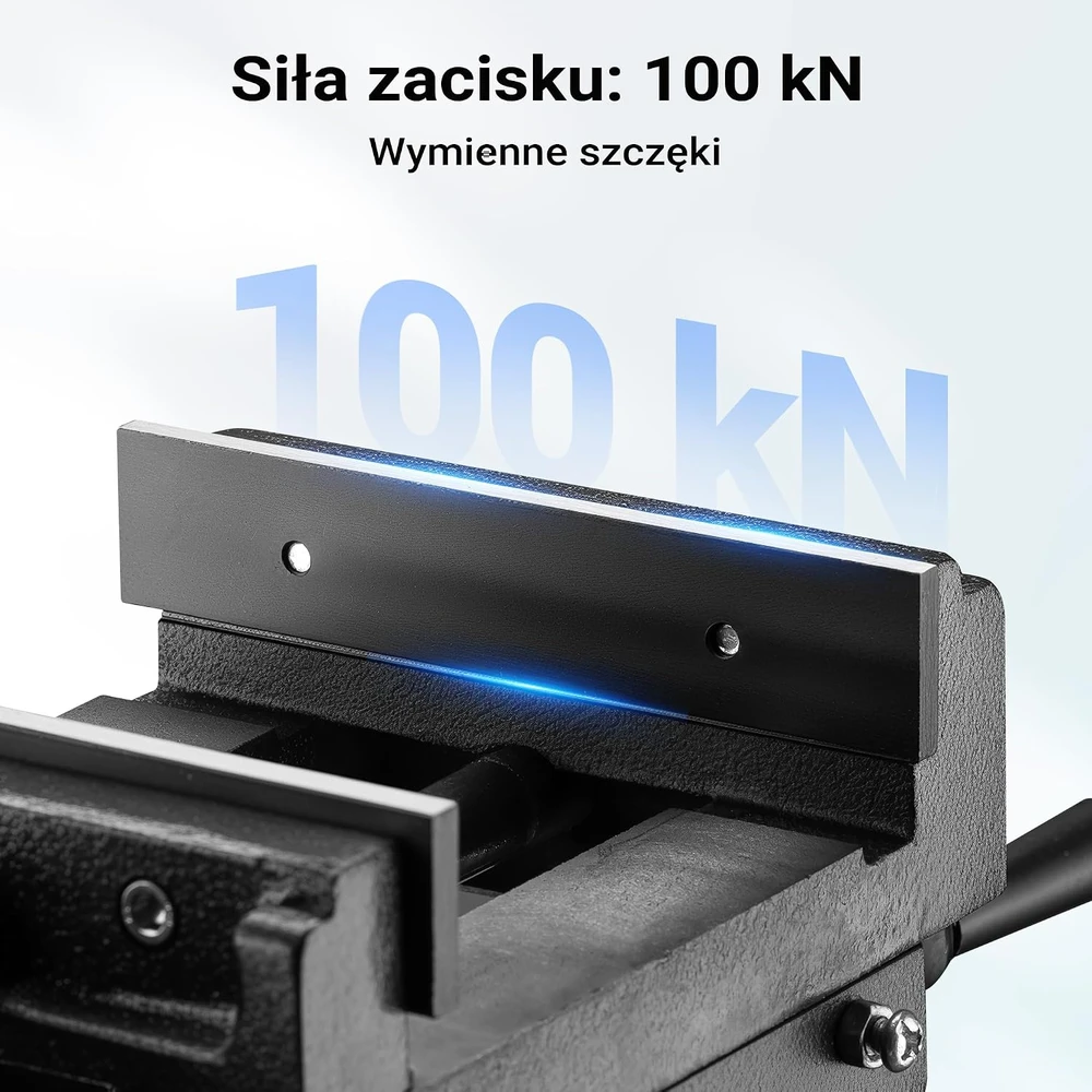 Wiltec kryžminis staklių spaustuvas 150 mm su XY reguliavimu WIL-VH150
