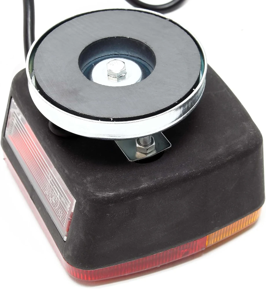 Wiltec magnetinių galinių žibintų komplektas priekabai, 12 V, 7 kontaktų, 7.5 m, 62358