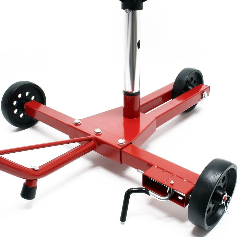 Wiltec mobilus automobilių padangų ir ratlankių stovas iki 225 mm, 100 kg, 51457