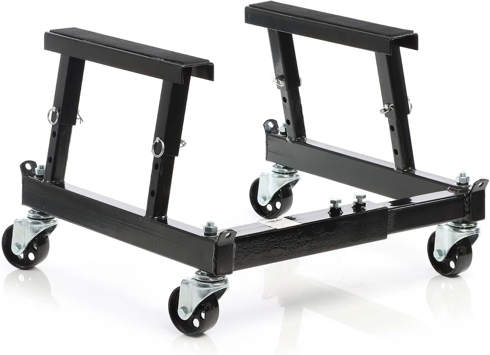 Wiltec mobilus motociklų ir keturračių remonto stovas su ratukais, 680 kg, 64730