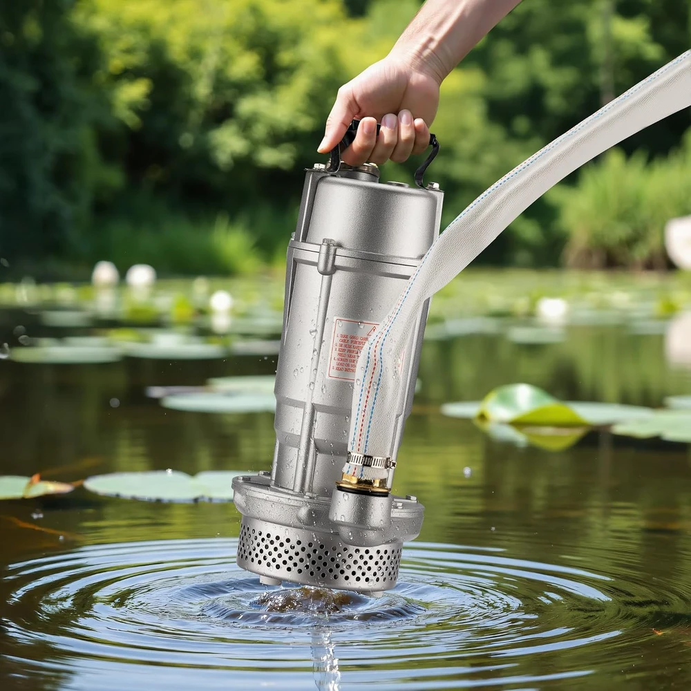 Wiltec nešvaraus vandens panardinamas siurblys 370 W, 1500 l/h su 20 m žarna, 61962