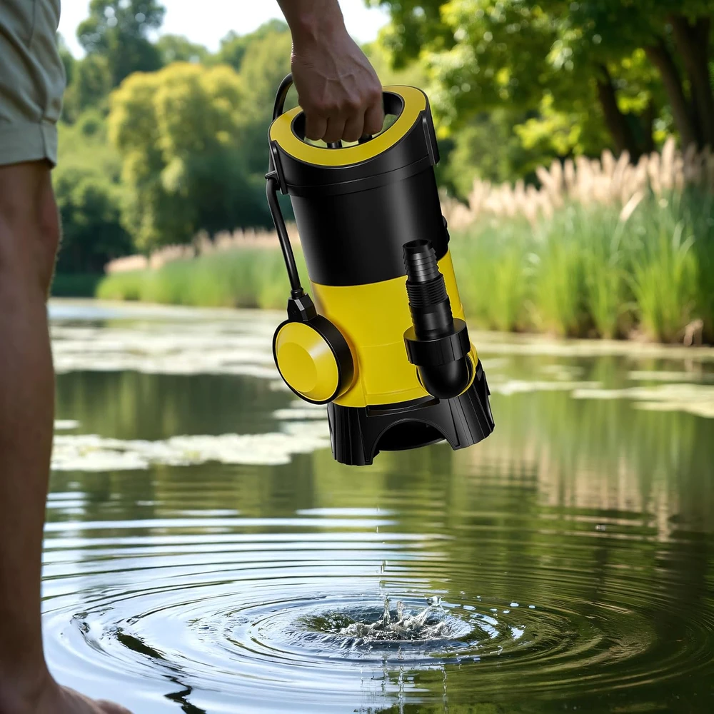Wiltec nuotekų siurblys 400 W, 7500 l/val., kėlimo aukštis 5 m, modelis 51534