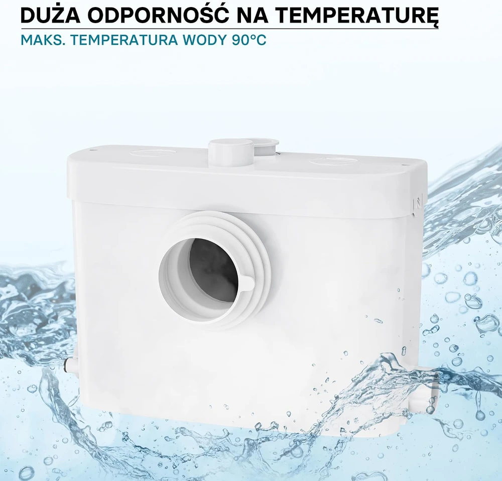 Wiltec nuotekų siurblys su smulkintuvu 450 W, 7.5 m, 75 m, modelis 62138