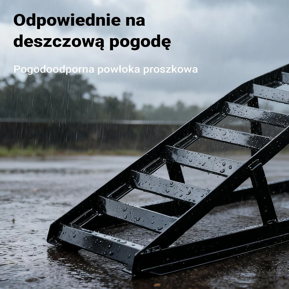 Wiltec plieninės automobilių užvažiavimo rampos 2 t, 830 x 262 x 270 mm, 65752