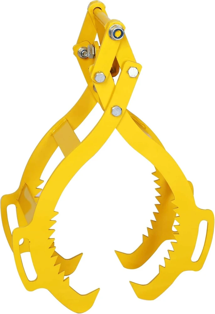 WilTec rąstų griebtuvas iki 620 mm, 1200 kg, su 4 spaustuvais, 62624