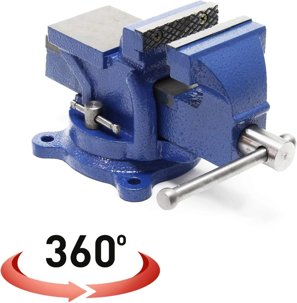 Wiltec šaltkalvio spaustuvas su priekalu ir pasukamu pagrindu, 75 mm, 61860