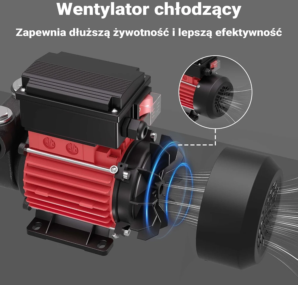 Wiltec savisiurbis dyzelino ir šildymo alyvos siurblys 375 W, 60 l/min, 51564